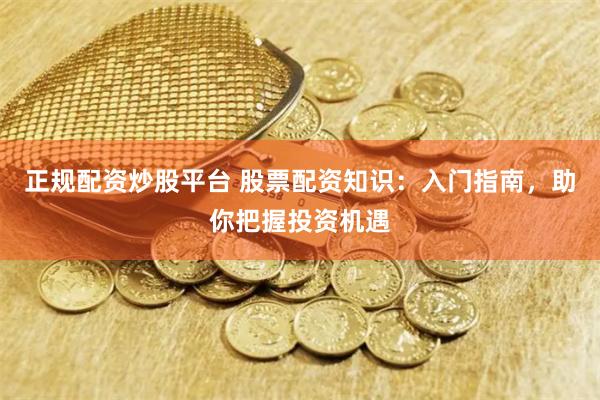 正规配资炒股平台 股票配资知识：入门指南，助你把握投资机遇